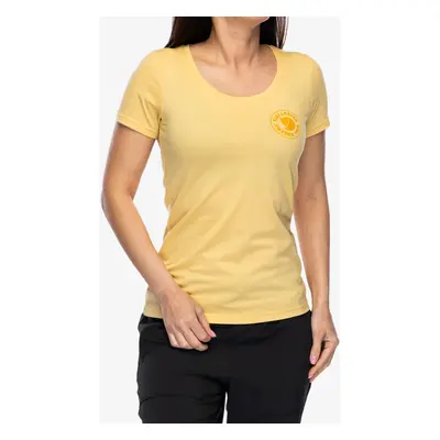 Fjallraven Logo T-shirt Női póló - mais yellow