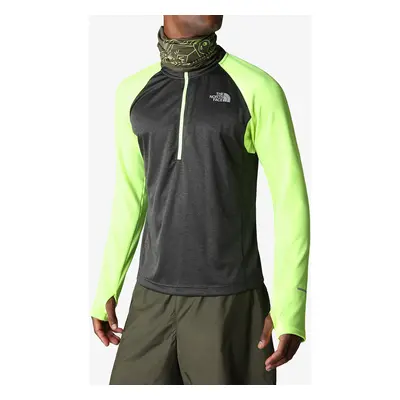 The North Face 1/4 Zip Run Fleece Futófelső - yellow/grey