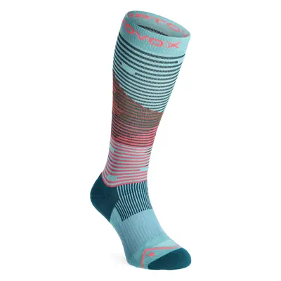 Ortovox All Mountain Long Socks Női Merino Gyapjú Zokni - ice waterfall