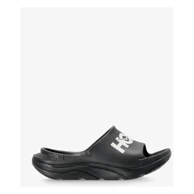 Hoka Ora Athletic Slide Papucs - black/white