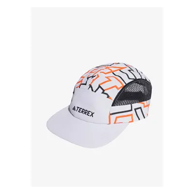 adidas TERREX HEAT.RDY 5-Panel Graphic Cap Baseball-Sapka - black/semi impact orange