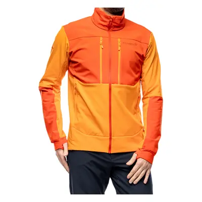 Norrona Trollveggen Hiloflex200 Jacket Softshell Kabát - orange popsicle