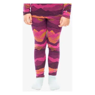 Smartwool Classic Thermal Merino Base Layer Bottom Boxed Gyermek leggings - purple iris