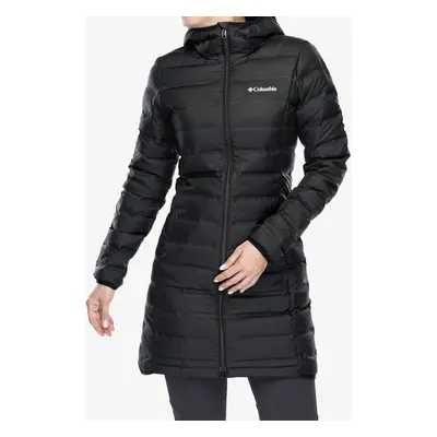 Columbia Lake II Down Long Hooded Jacket Női tollkabát - black