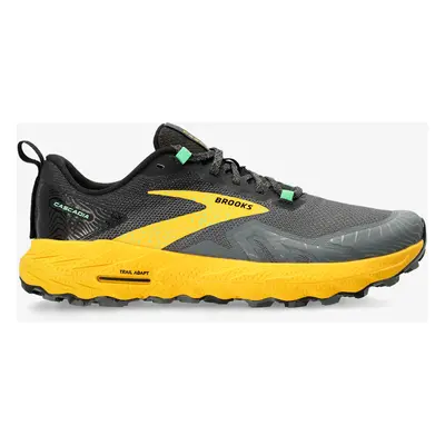 Brooks Cascadia Terepfutó cipő - lemon chrome/sage