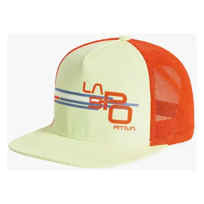 La Sportiva Stripe Cube Hat Baseball-Sapka - zest/cherry tomato