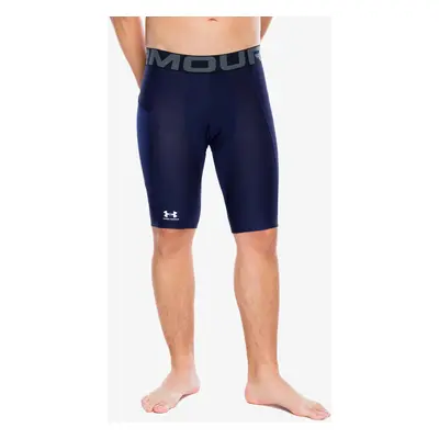 Under Armour HeatGear Pocket Long Shorts Rövid edzőnadrág - midnight navy/white