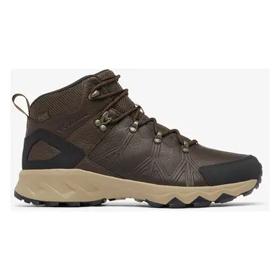 Columbia Peakfreak II Mid Outdry Leather Túracipők - cordovan/black