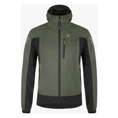 Montura Air Action Hybrid Jacket Softshell kabát - sage green/lime green