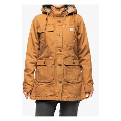 Carhartt Loose Fit Weathered Duck Coat Női utcai kabát - carhartt brown