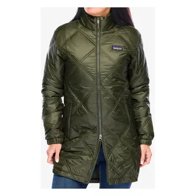 Patagonia Pine Bank Insulated Parka Női bélelt kabát - pine needle green