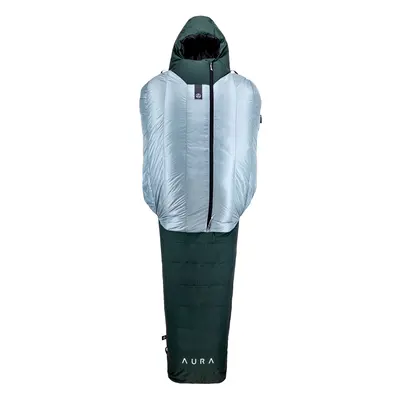 Aura X 800 cuin (180 cm) Pehely Hálózsák - chinois green/green