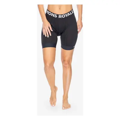 Mons Royale Epic Merino Shift Bike Shorts Liner Termoaktív Női Boxeralsó - black