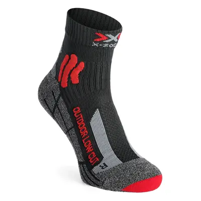 X-Socks Trek Outdoor Low Cut Túrazokni - anthracite/red