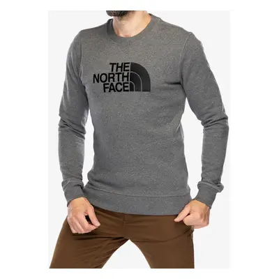 The North Face Drew Peak Crew Felső - medium grey/blk