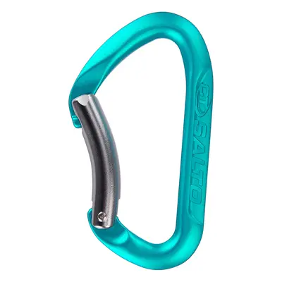 Climbing Technology Salto B Karabiner - electricblue/titanium