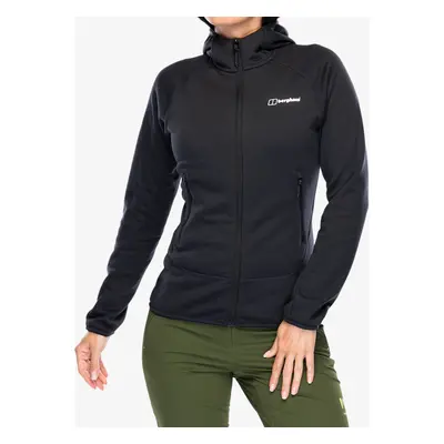 Berghaus Heuberg Hoody Női polárfelső - jet black/grey pinstripe marl