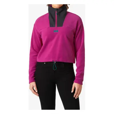 Helly Hansen Daybreaker Cropped Fleece Női felső - magenta 2.0