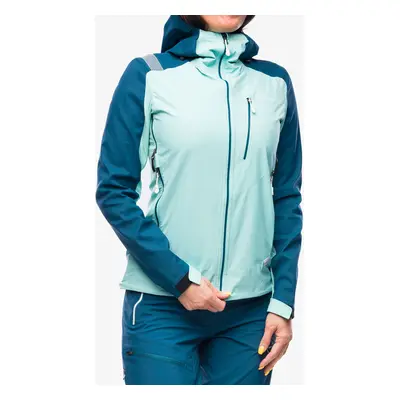 La Sportiva Alpine Guide Softshell Jacket Női softshell-kabát - iceberg/storm blue