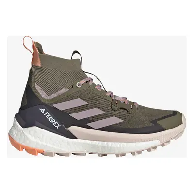 adidas TERREX Free Hiker Női túracipő - olive str/prelov fig/amber tin