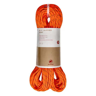 Mammut 8.0 Alpine Dry Rope m Dupla Kötél - safety orange/boa