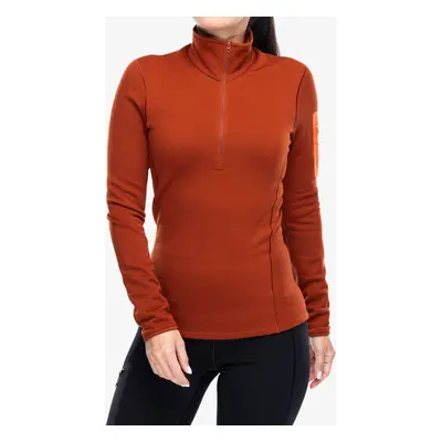 Arcteryx Kyanite Baselayer Zip Neck Termoaktív női felső - sequoia/solaris