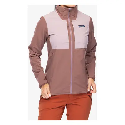 Patagonia R2 CrossStrata Jacket Női softshell-kabát - dulse mauve