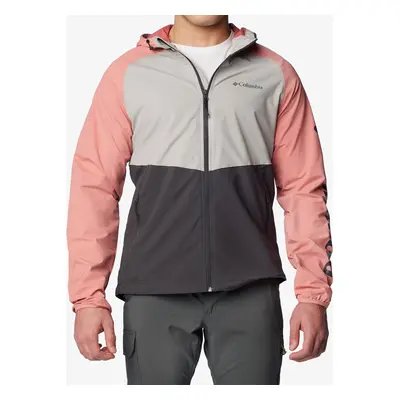 Columbia Panther Creek Jacket Softshell kabát - flint grey/shark/pink agave