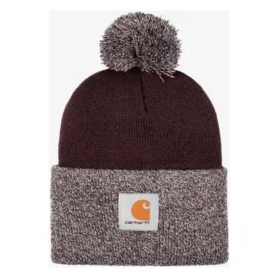 Carhartt Lookout Hat Női Téli Sapka - deep wine