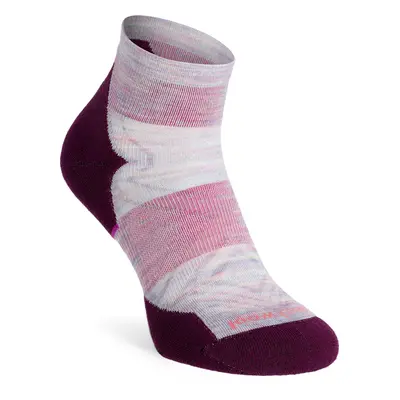 Smartwool Run Targeted Cushion Ankle Socks Női Zokni - purple/eclipse