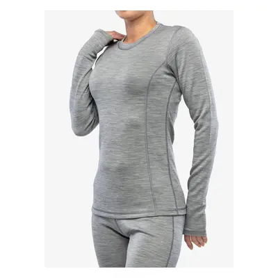 Sensor Merino Bold Tee L/S Termoaktív Női Felső - cool grey