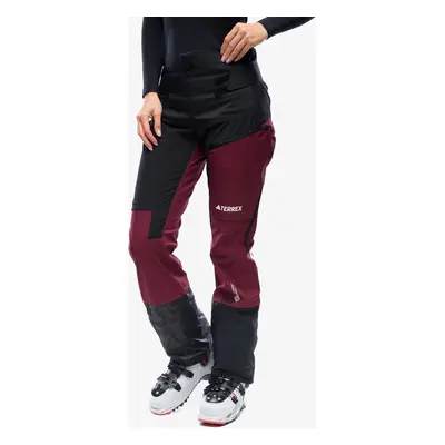 adidas TERREX Techrock Tour Softshell Pants Női nadrág túrasíeléshez - black/shadow red