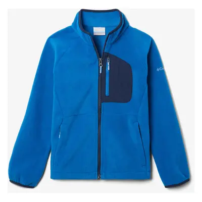 Columbia Fast Trek III Fleece Full Zip Gyermek Pulóver - bright indigo