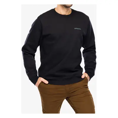 Patagonia Fitz Roy Icon Uprisal Crew Sweatshirt Felső - ink black