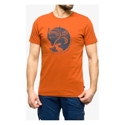 Fjallraven Arctic Fox T-shirt Pamutpóló - terracotta brown