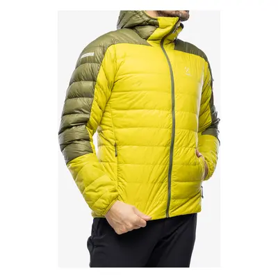 Haglofs L.I.M Down Hood Pehelykabát - aurora/olive green