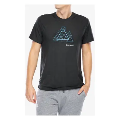 Smartwool Bear Range Graphic Short Sleeve Tee Nyomtatott póló - charcoal