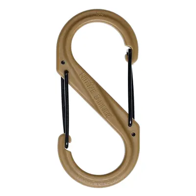 Nite Ize S-Biner Plastic Black Gate Kulcstartó Karabiner - coyote