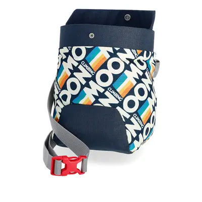 Moon Climbing Trad Chalk Bag Ziazsák - retro stripe indigo