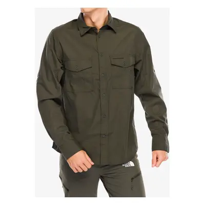 Craghoppers Kiwi LS Shirt Ing - woodland green