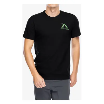 Smartwool Go Far. Feel Good. Graphic Short Sleeve Tee Slim Fit Merinó póló - black