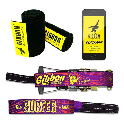 Gibbon Slacklines Surfer Line Treewear Set Slackline