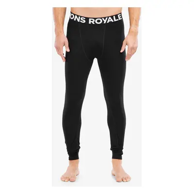 Mons Royale Cascade Merino Flex Legging Termoaktív Férfi Hosszúszárú Alsó - black