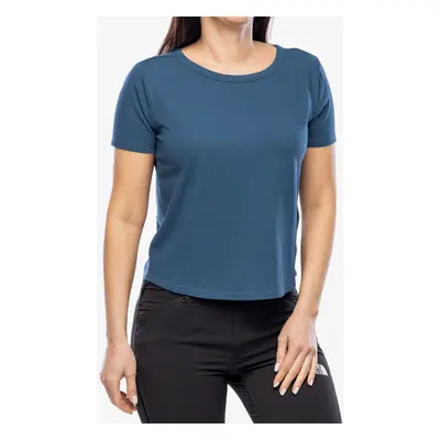 Royal Robbins Basecamp Boxy Tee Női pamutpóló - blue teal