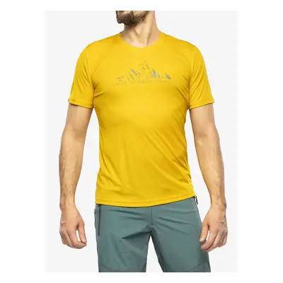 Karpos Loma Print Jersey Férfi Póló - lemon curry