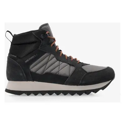 Merrell Alpine Sneaker Mid PLR WP Városi Túracipő - black