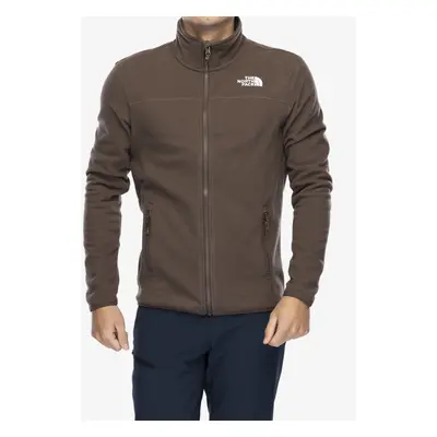 The North Face Glacier Full Zip Polárfelső - smokey brown