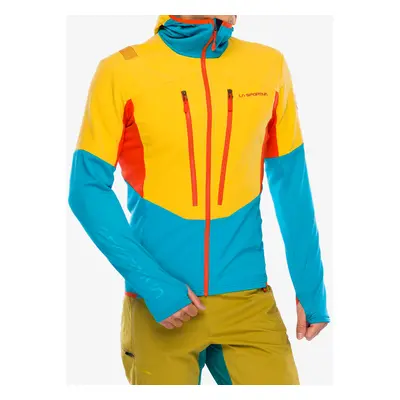 La Sportiva Session Tech Hoody Kapucnis felső - tropic blue/bamboo