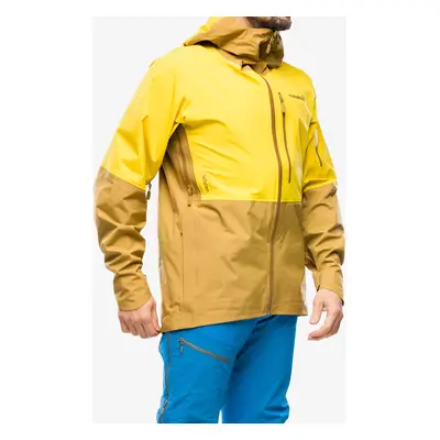 Norrona Lofoten GORE-TEX Jacket Esőkabát - sulphur/camelflage