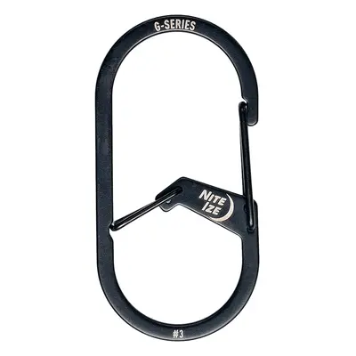 Nite Ize G-Series Dual Chamber Carabiner Karabiner - black